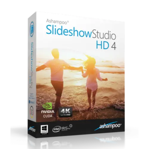 Ashampoo Slideshow Studio HD 4 packaging design