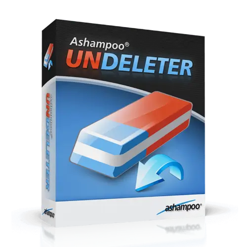Ashampoo Undelete software packaging