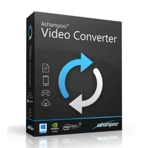 Ashampoo Video Converter software box design