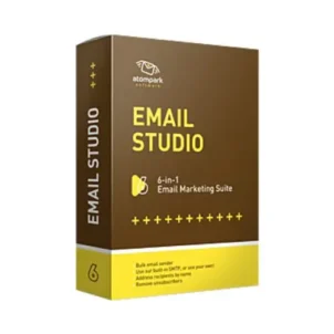 Email Studio marketing software box