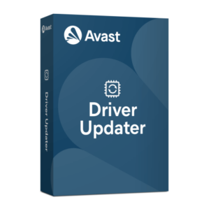 Avast Driver Updater software package box image.