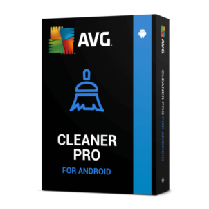 AVG Cleaner Pro for Android software package box.