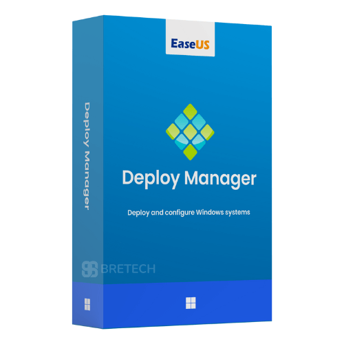 EaseUS Deploy Manager software package box.