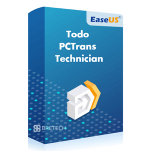 EaseUS Todo PCTrans Technician software package box.