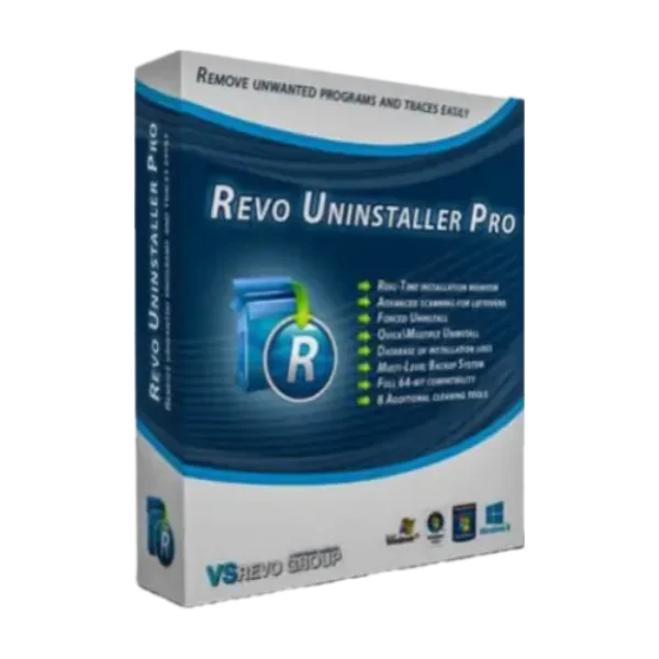 Revo Uninstaller Pro software box image