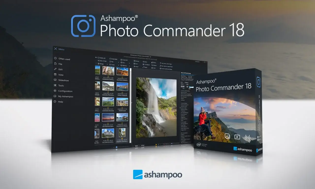 Ashampoo Photo Commander 18 software interface display