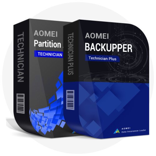 AOMEI Backupper Tech Plus + AOMEI Partiton Assistant Tech