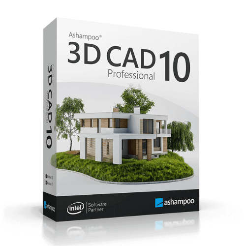 Ashampoo 3D CAD 10 Professional software package.