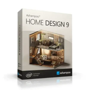 Ashampoo Home Design 9 software box.