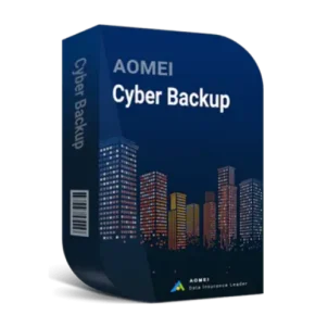 AOMI Cyber Backup software packaging design