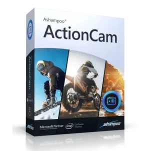 Ashampoo ActionCam software packaging design