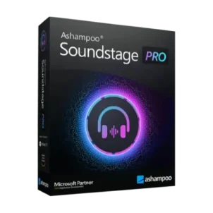 Ashampoo Soundstage Pro software packaging design