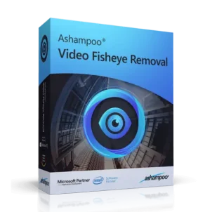 Ashampoo Video Fisheye Removal software packaging