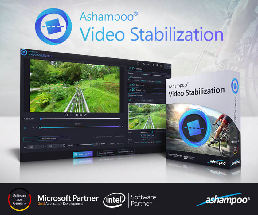 ashampoo video stabilization
