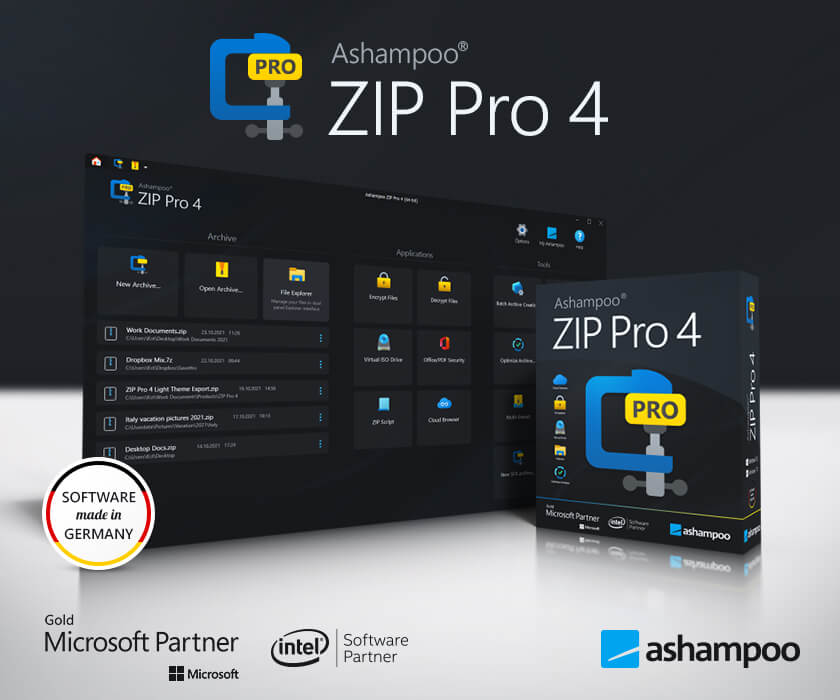 ashampoo zip pro 4