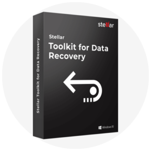 Stellar Toolkit for Data Recovery software box.