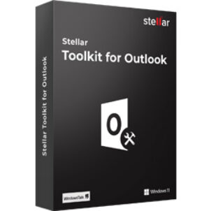 Stellar Toolkit for Outlook software box Windows 10/11