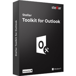 Stellar Toolkit for Outlook software box Windows 10/11