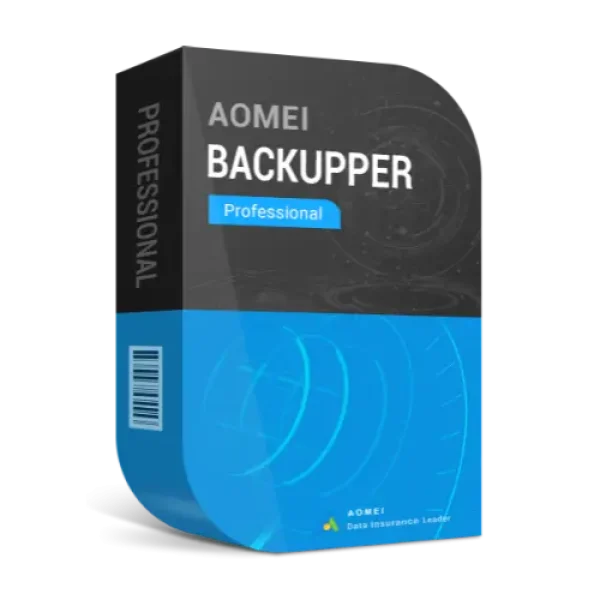 AOMEI Backupper Professional software packaging