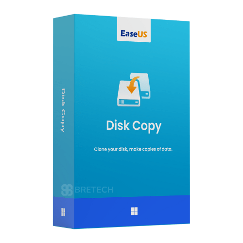 EaseUS Disk Copy software package box.