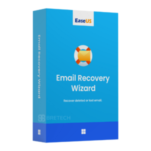 EaseUS Email Recovery Wizard software package box.