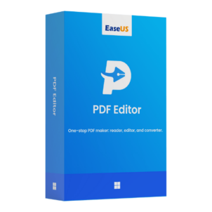EaseUS PDF Editor software box.