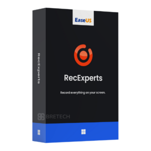 EaseUS RecExperts screen recording software package.