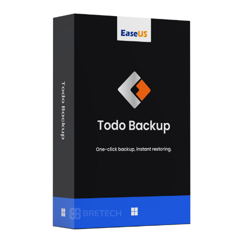 EaseUS Todo Backup software package box