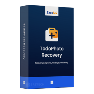 EaseUS TodoPhoto Recovery software package box.