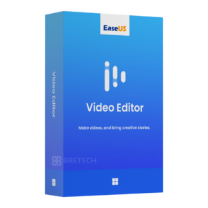 EaseUS Video Editor software package box.