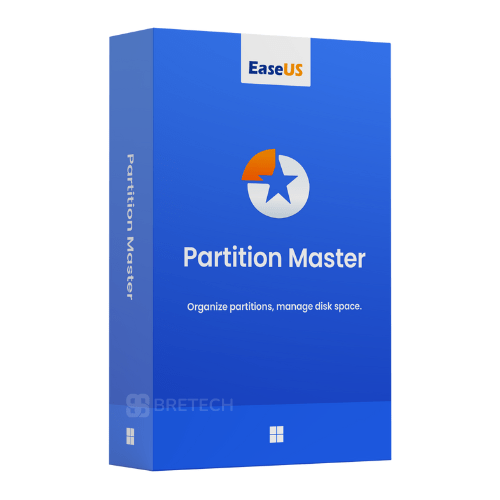 EaseUS Partition Master software box.