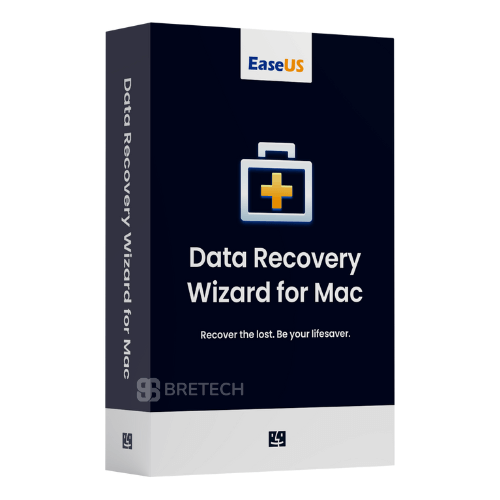 EaseUS Data Recovery Wizard for Mac software package.