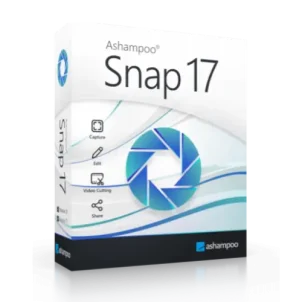 Ashampoo Snap 17 software box for capturing and editing