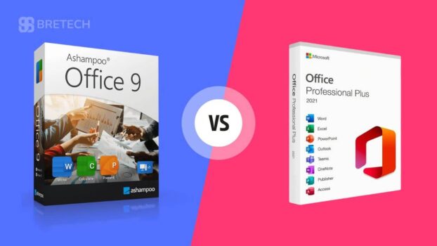 Ashampoo Office 9 vs Microsoft Office Professional Plus