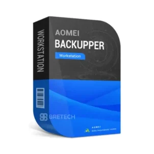 AOMEI Backupper Workstation software box