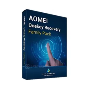 AOMEI Onekey Recovery Family Pack software box