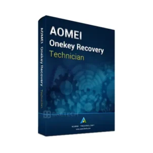 AOMEI Onekey Recovery Technician software box