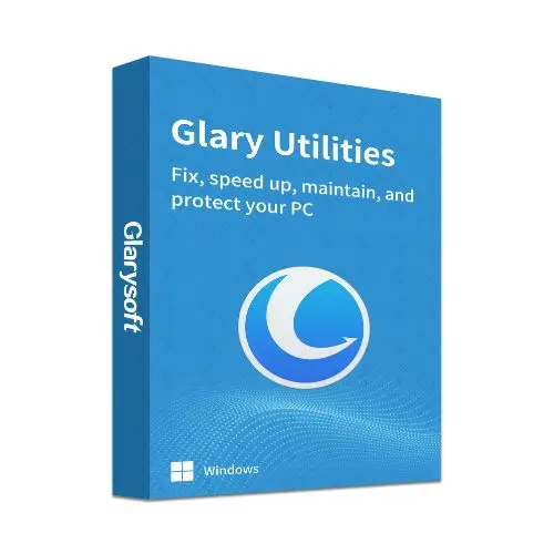 Glary Utilities software box for PC optimization