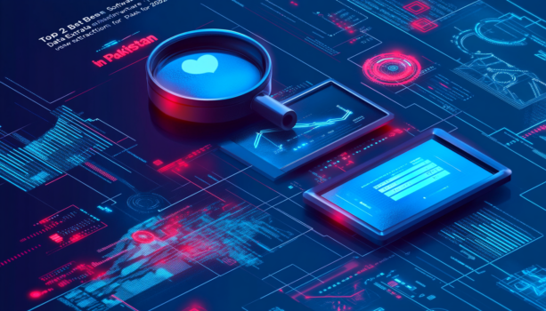 Data analytics software visualization magnifier and screens