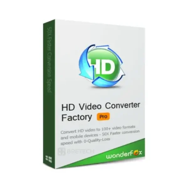 HD Video Converter Factory Pro software box