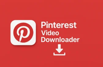 Pinterest video downloader with download icon