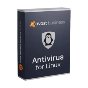 Avast Antivirus software box for Linux