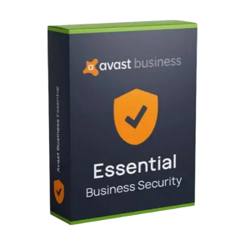 Avast Business Essential Security software box