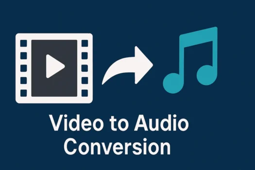 Convert video files into audio format