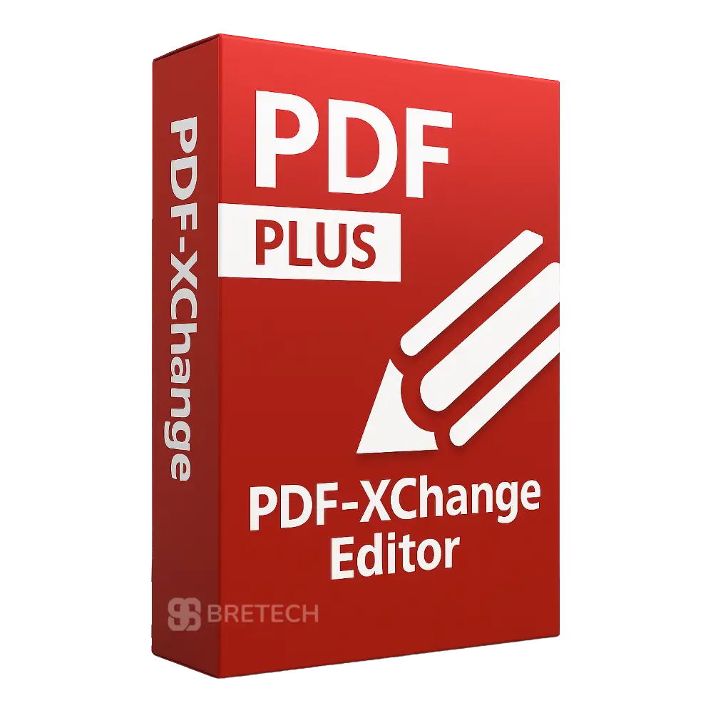 PDF-XChange Editor software box design