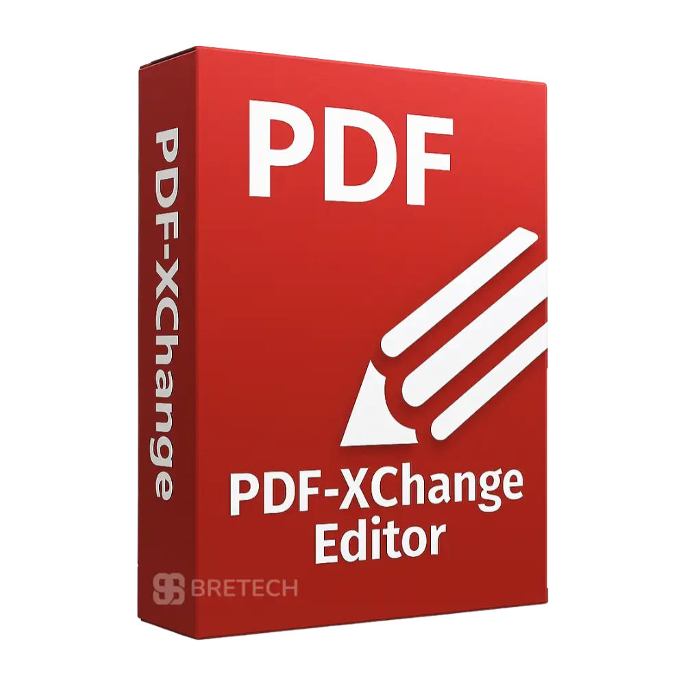 PDF-XChange Editor software box design