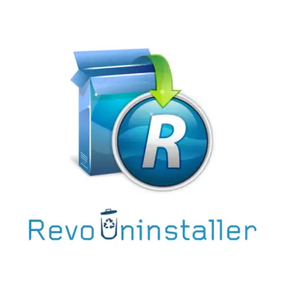 Revo Uninstaller logo and packaging illustration