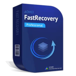 AOMEI FastRecovery Professional software box design