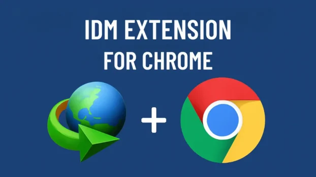 IDM extension for Chrome download manager integration.
