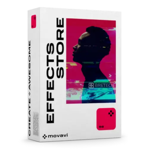 Movavi Effects Store product packaging design